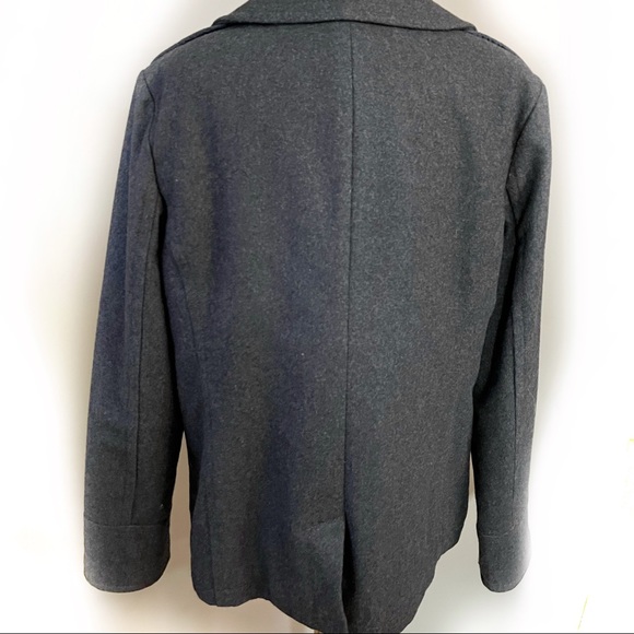 AMERICAN EAGLE wool blend pea coat size XL - Picture 3 of 4